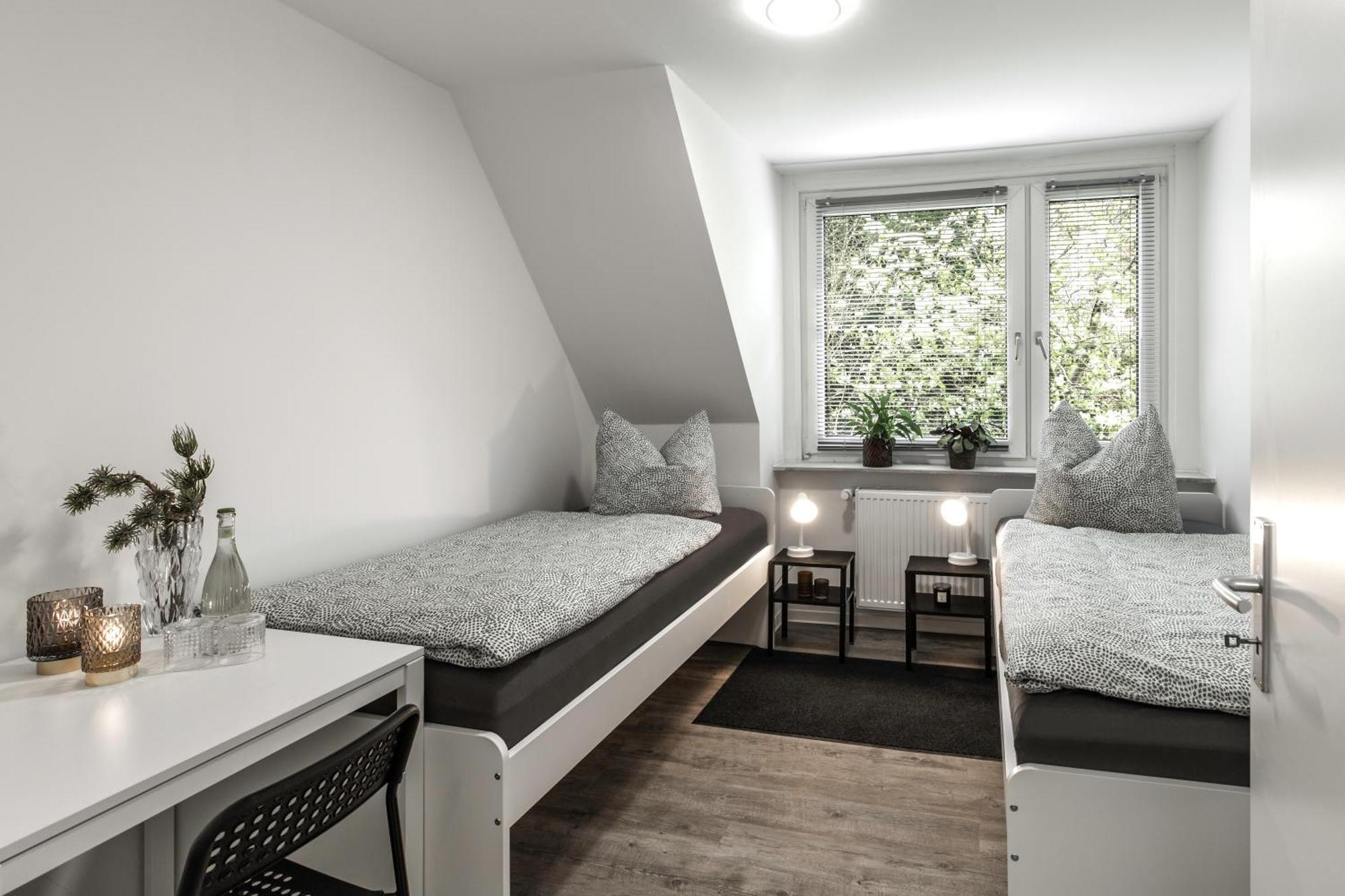 Arkadia Haus Alstertal Apartment Хамбург Екстериор снимка